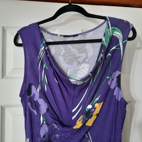 Vintage Y2K Floral Tank Maxi Dress - Picture 7 of 11